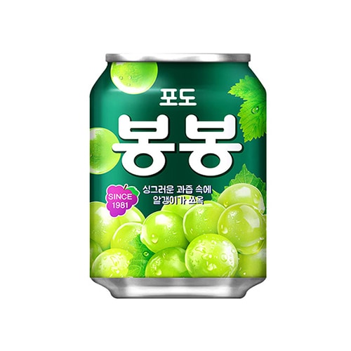 해태 포도 봉봉(238ml) 상품 이미지